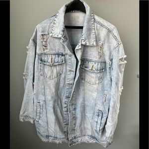 Shein Oversized Jean Jacket